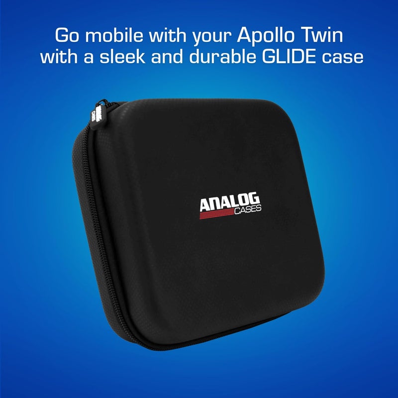 ANALOG CASES Universal Audio Apollo Twin Case - Custom-Fitted Compact GLIDE Case for Travel - Image 2